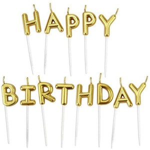 Siyah Kupa & Siyah French Pres & Gold Happy Birthday Harf Mum & Godiva Napoliten Çikolata Doğum Günü Hediye Seti #4